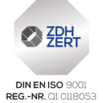ZDF Zert Siegel ISO 9001