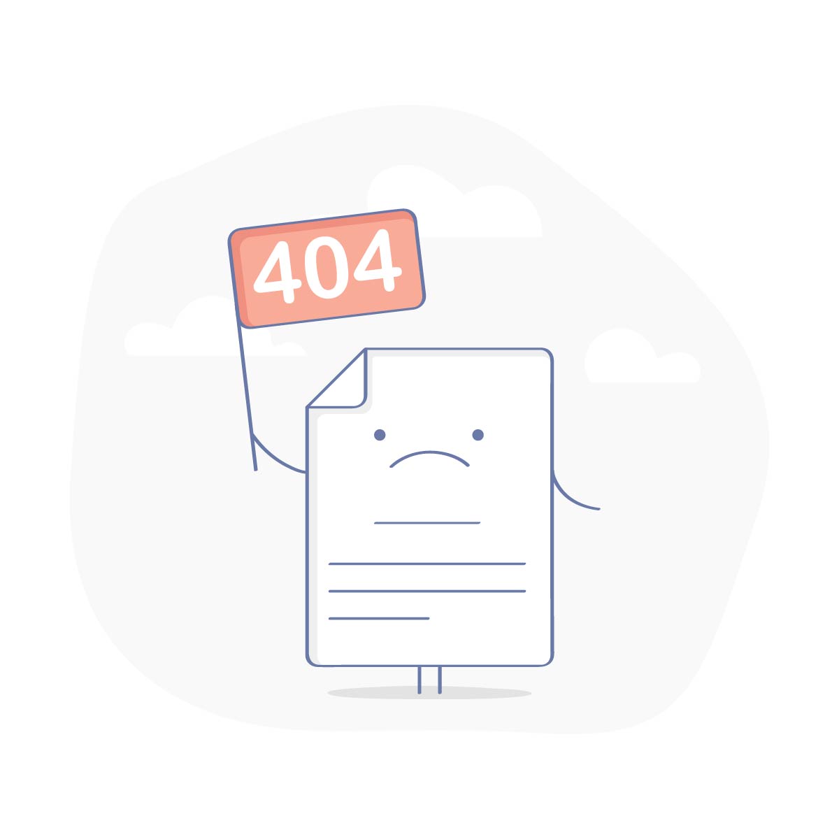 404 Fehler Illustration